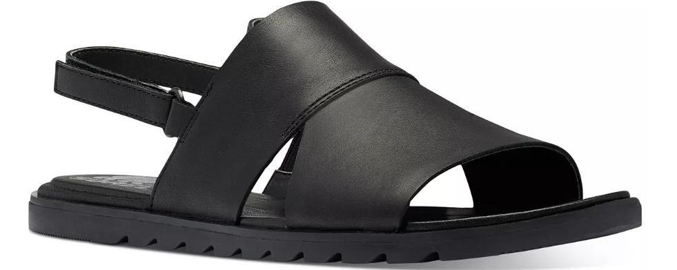 SOREL Womens Ella II Slingback Flat Sandals