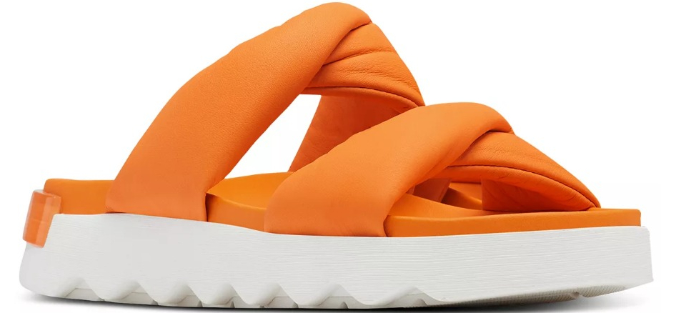 SOREL Womens Vibe Twist Slip On Slide Sandals