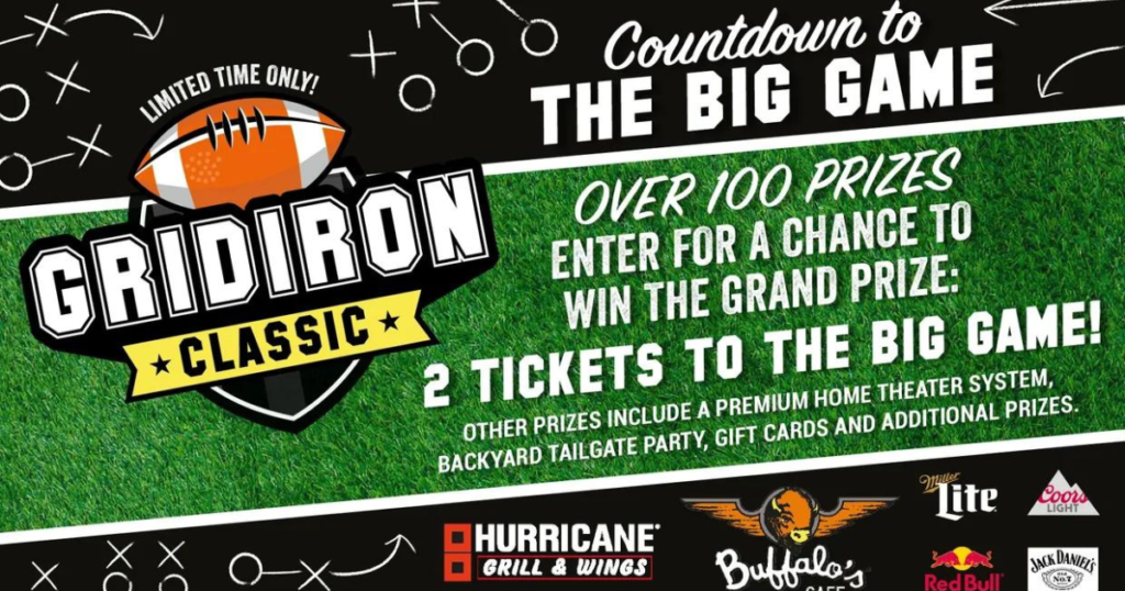The Gridiron Classic Sweepstakes
