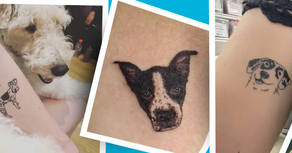 dog tattoo