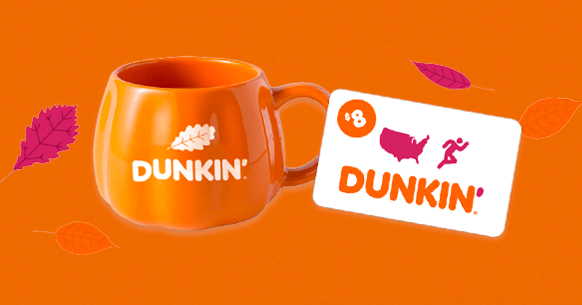 Dunkin' Fall Festival Instant Win Game The Freebie Guy®