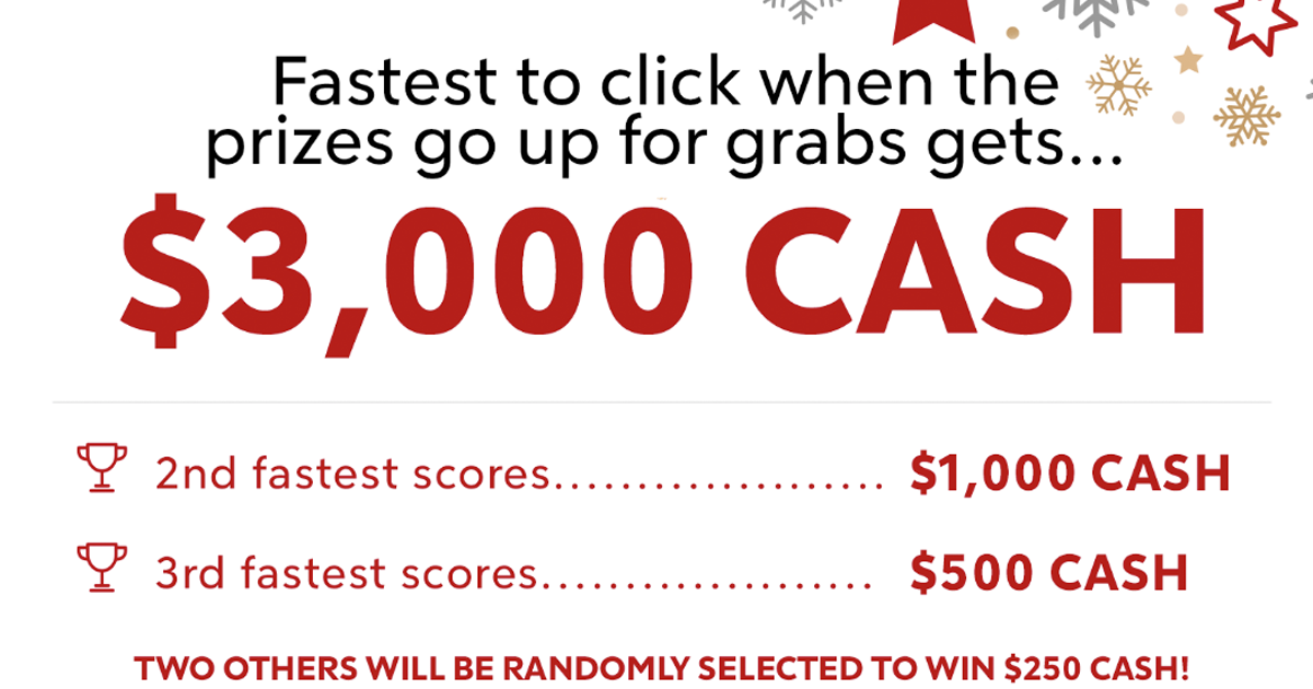 Rocket Mortgage Winter Windfall Quikly Sweepstakes The Freebie Guy®