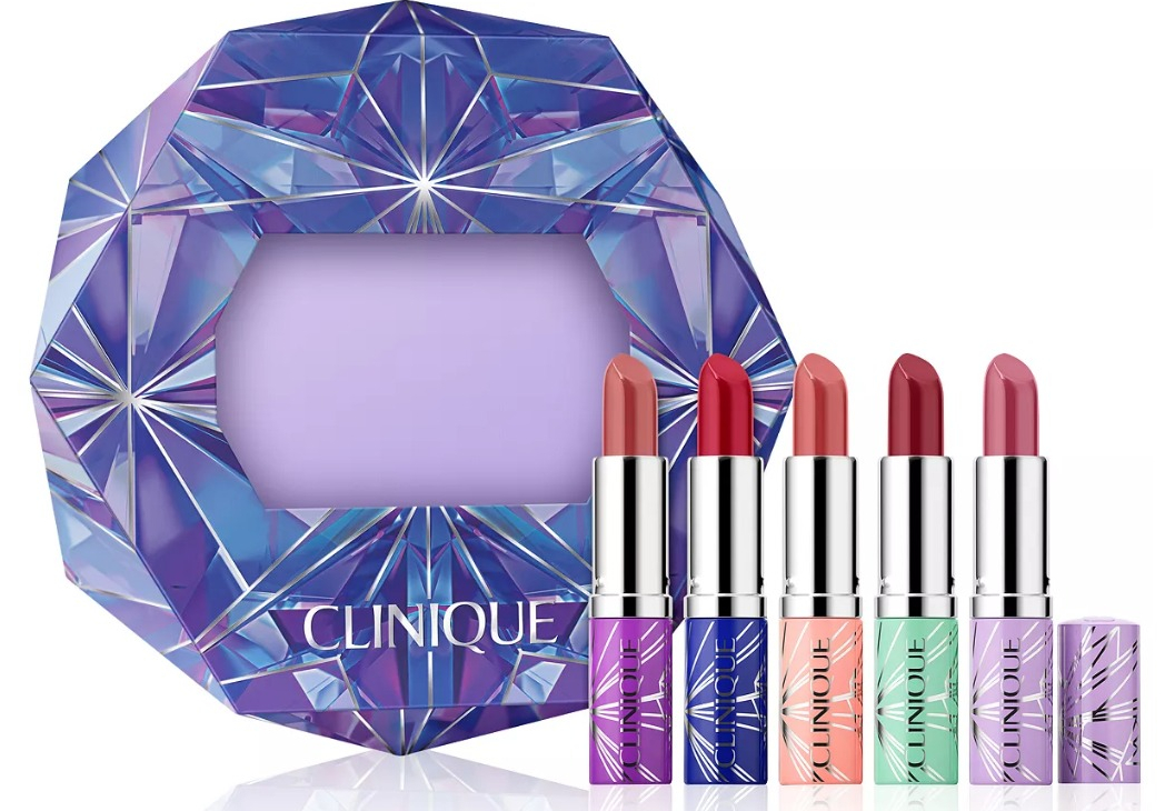 CLINIQUE Pc Plenty Of Pop Lipstick Set
