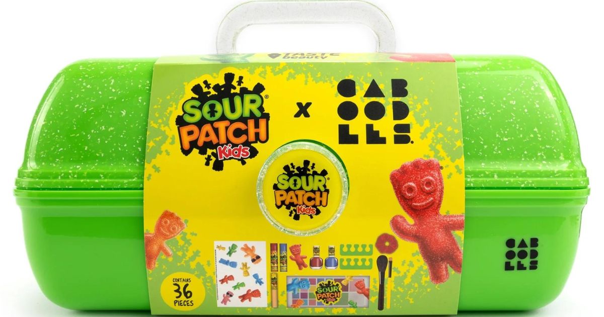 CABOODLES X TASTE BEAUTY X SOUR PATCH KIDS ON THE GO GIRL COSMETIC CASE -  The Pop Insider