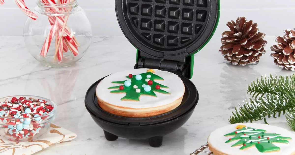 Kohl's Dash Mini Appliances as Low as 5 (Holiday Waffle Makers