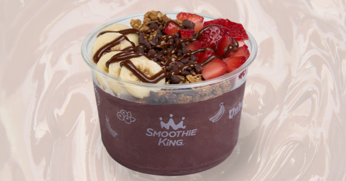 Free Acai Cocoa Haze Smoothie Bowl at Smoothie King