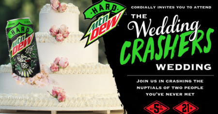 HARD MTN DEW WEDDING CRASHERS ONLY WEDDING CONTEST