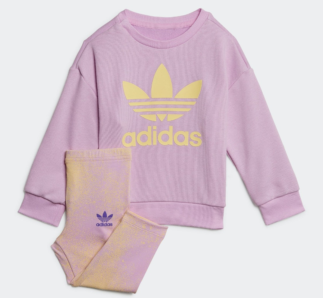 Kids Graphic Logo Crew Set