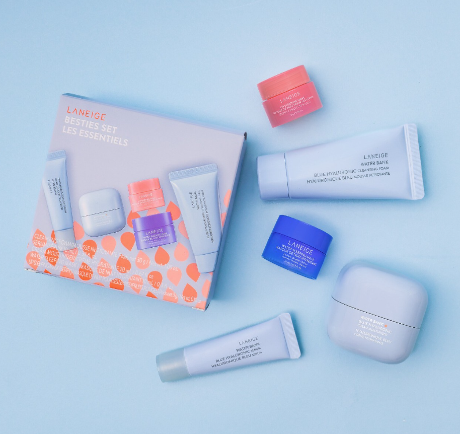 LANEIGE Besties Skincare Discovery Set