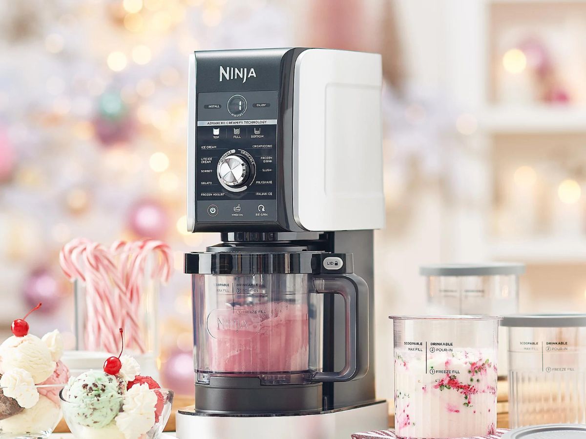 Ninja CREAMi Deluxe 11-in-1 Ice Cream & Frozen Treat Maker $159.99 (reg.  $279.99) + $35 Kohl's Cash + Free Shipping