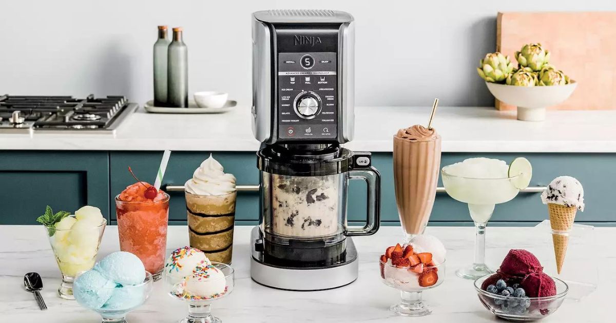 Ninja Creami Deluxe Just 125.99 After Kohl's Offers (Reg 270) Stack
