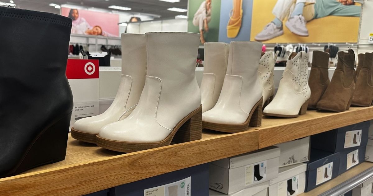 50 Off Men's & Women's Boots at Target (Today Only) The Freebie Guy® ️️️