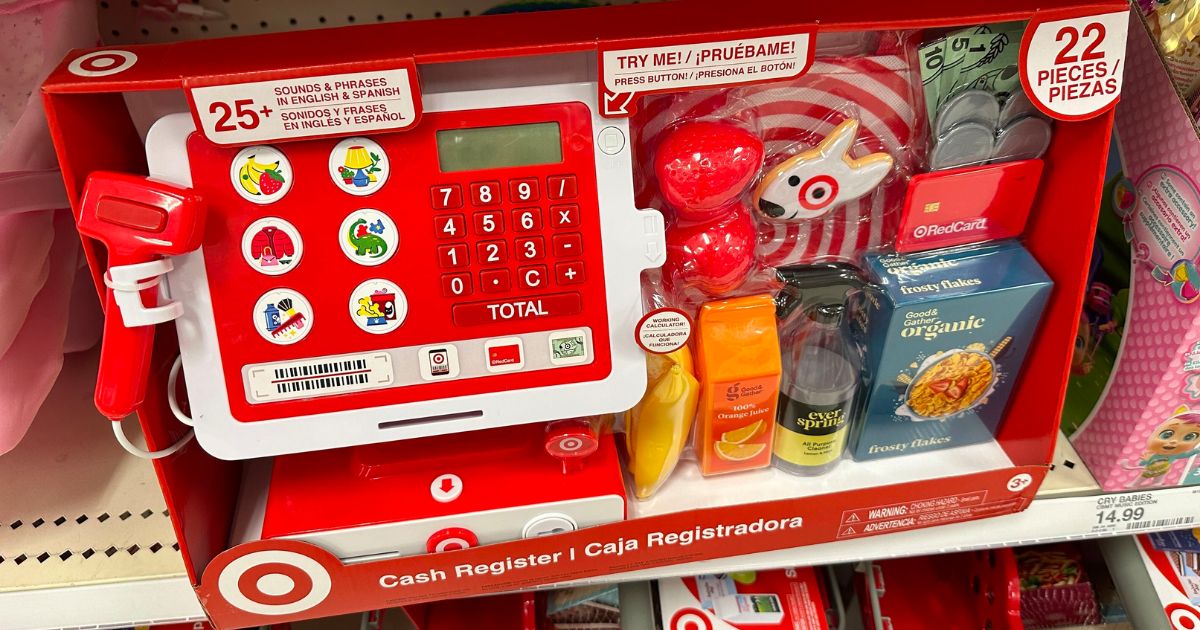 Target Play Cash Register Only 17.99 (Reg 30) The Freebie Guy® ️️️