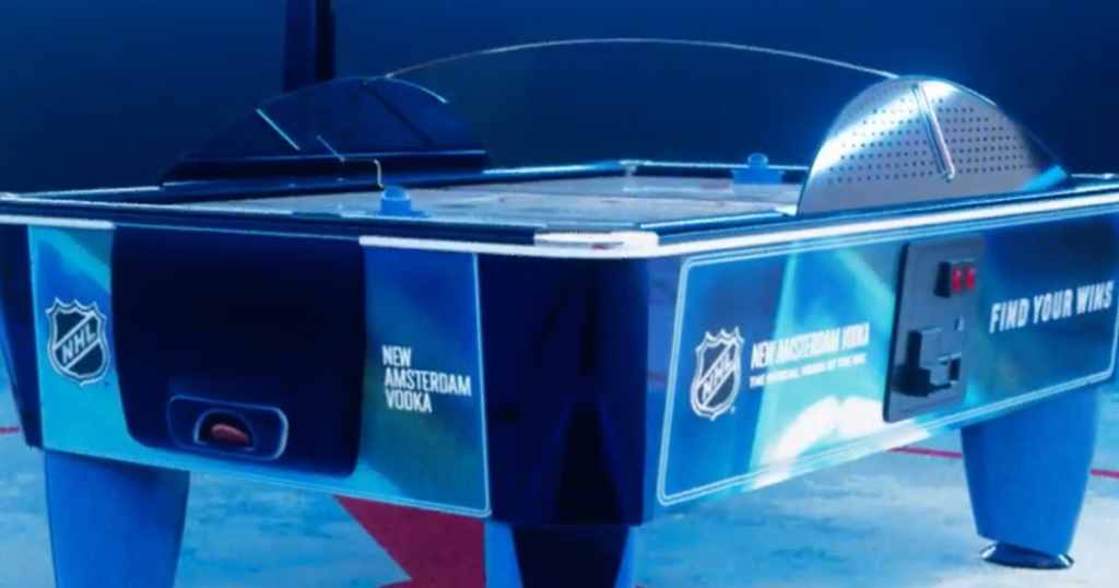 custom air hockey