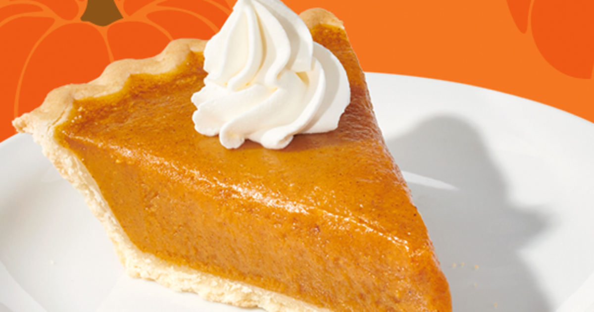 dennys pumpkin pie