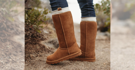 dsw bearpaw elle boots