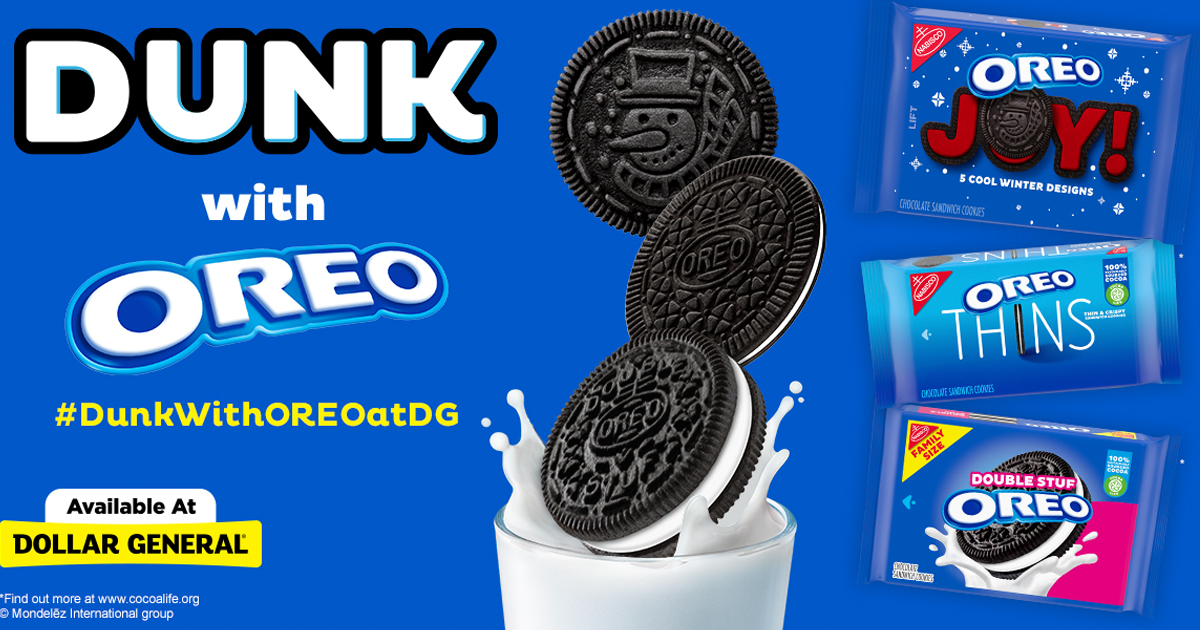 Apply to Host a OREO Dunk with OREO Dollar General House Party with ...