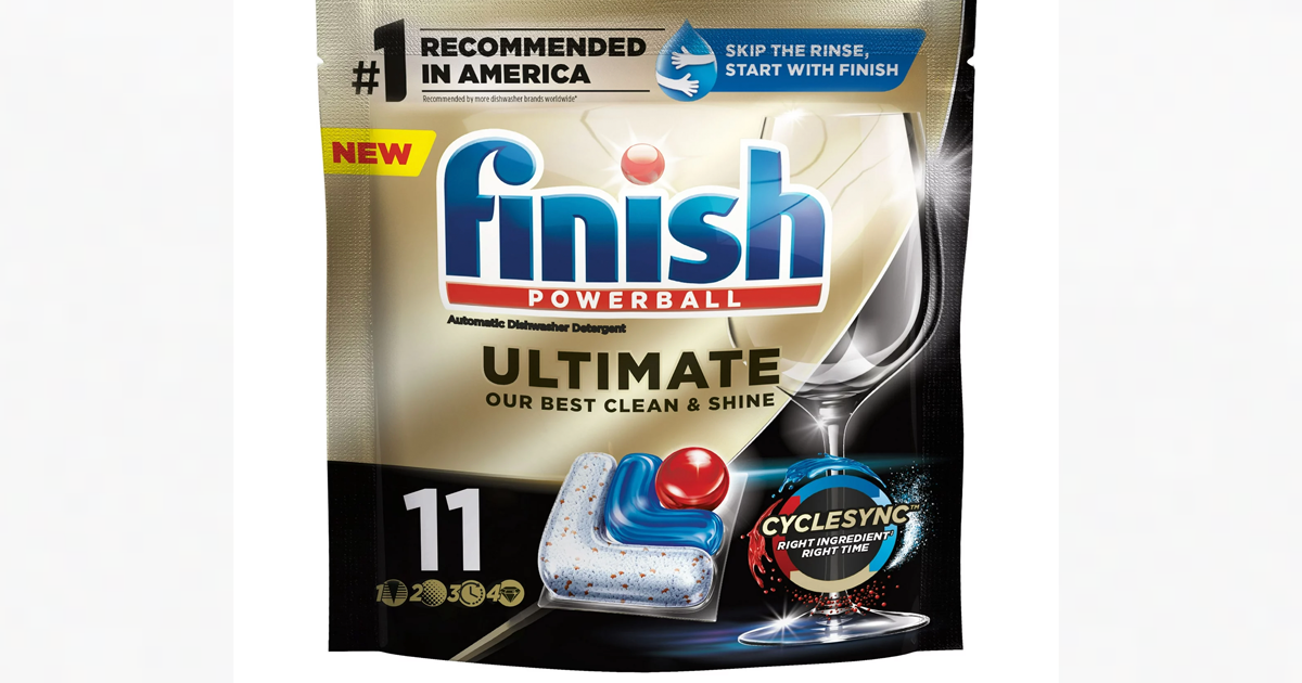 Free Finish Ultimate 11ct. Product at Walmart - The Freebie Guy® ️️️