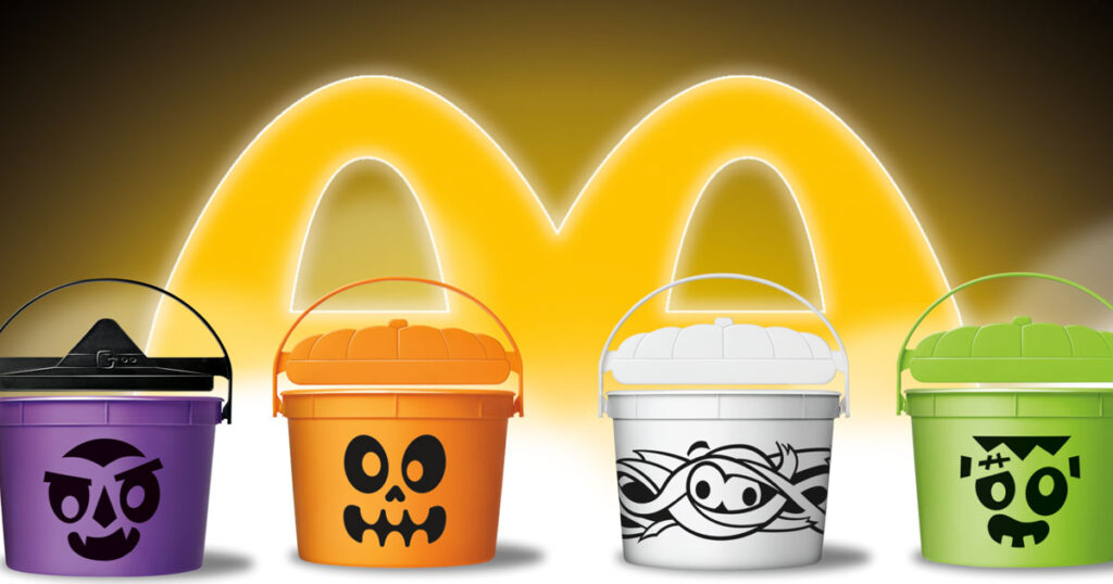 McDonald’s Halloween Happy Meal Boo Buckets Here October 17th! The