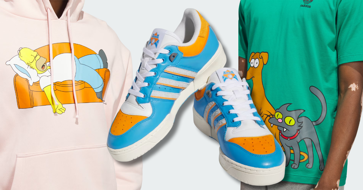 Adidas X Simpsons Gear Now Available! - The Freebie Guy® ️️️