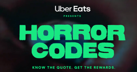 uber eats horror codes