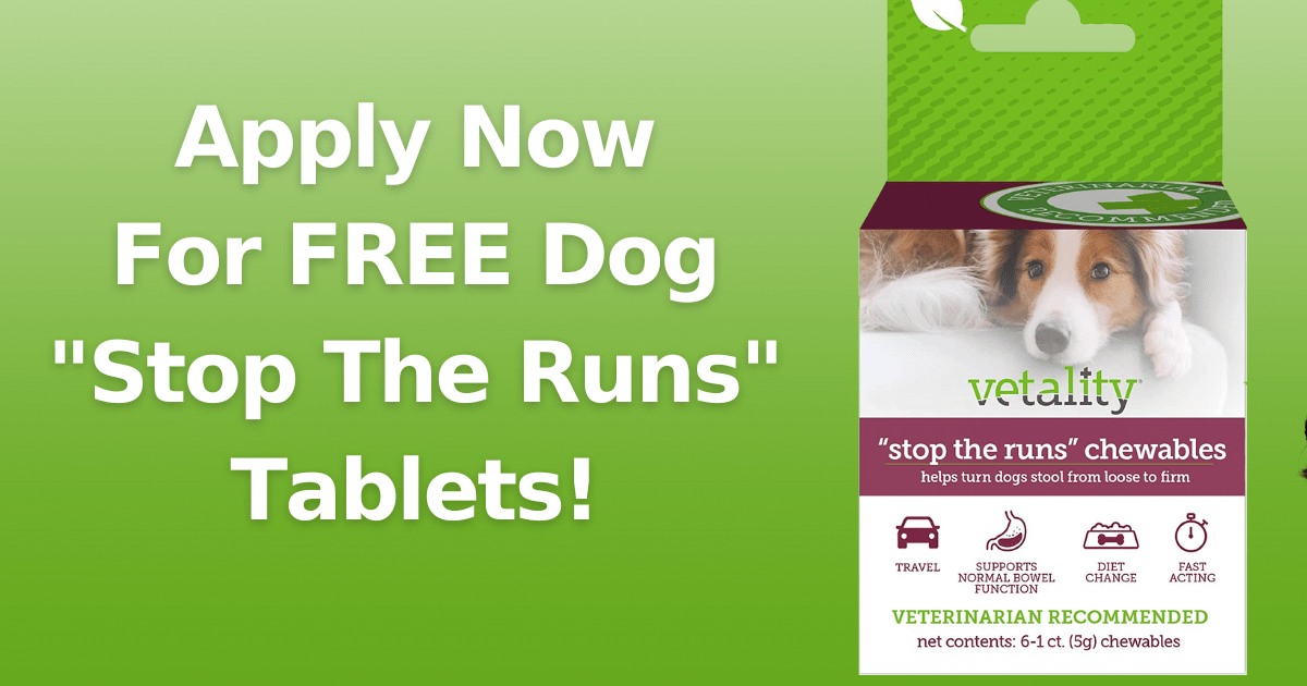 Apply Now For FREE Stop The Runs Anti Diarrhea Chewable Tablets For ...