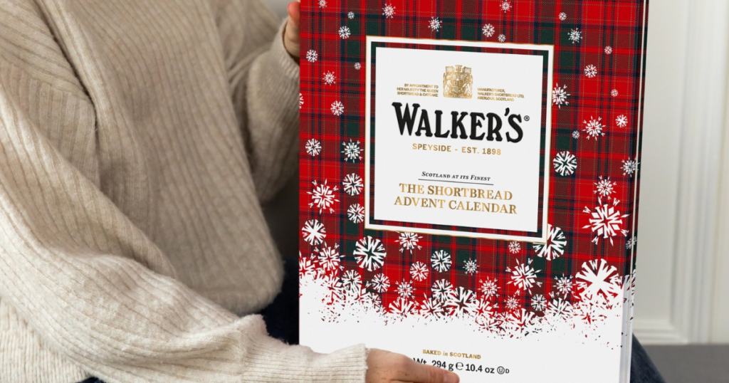 Walker's Shortbread Advent Calendar Giveaway The Freebie Guy® ️️️