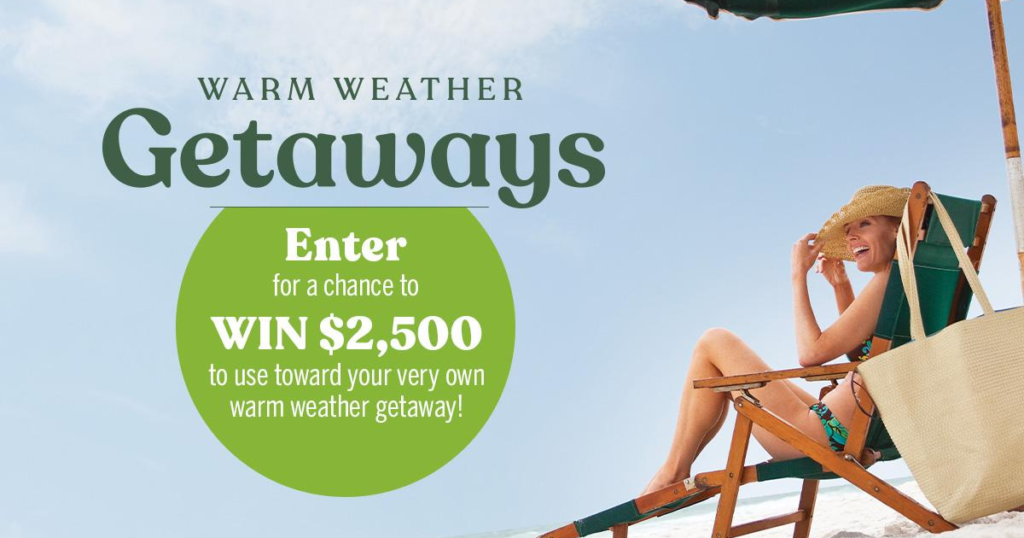 Warm Weather Getaways Sweepstakes