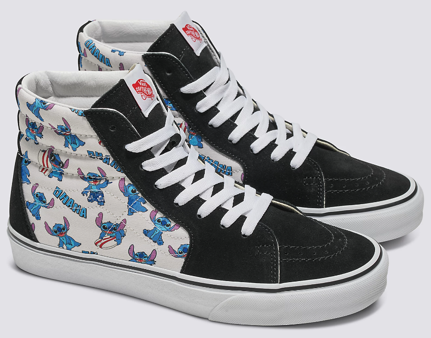 Disney X Vans Customs Lilo Stitch Sk Hi Shoe