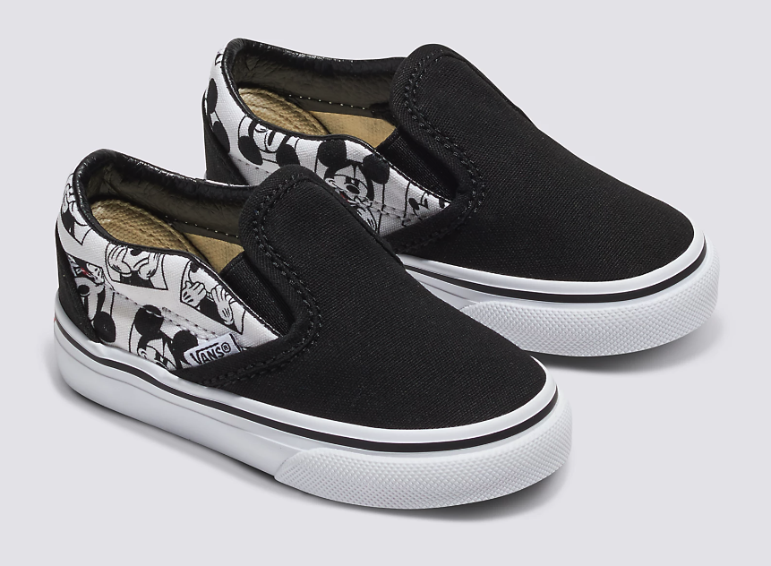 Disney X Vans Customs Mickey Toddler Slip On Shoe