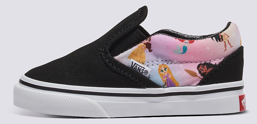 Disney X Vans Customs Princess Toddler Slip On Shoe