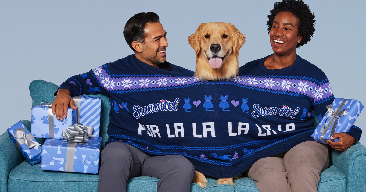 Free Suavitel Cuddle Sweater With Pet Fabric Conditioner FIRST