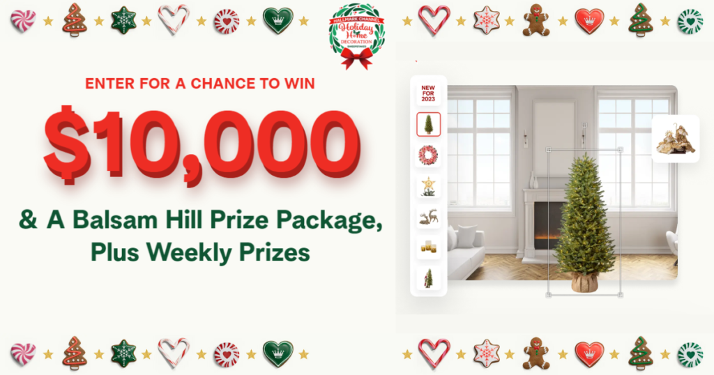 Hallmark Channels Holiday Home Decoration Sweepstakes