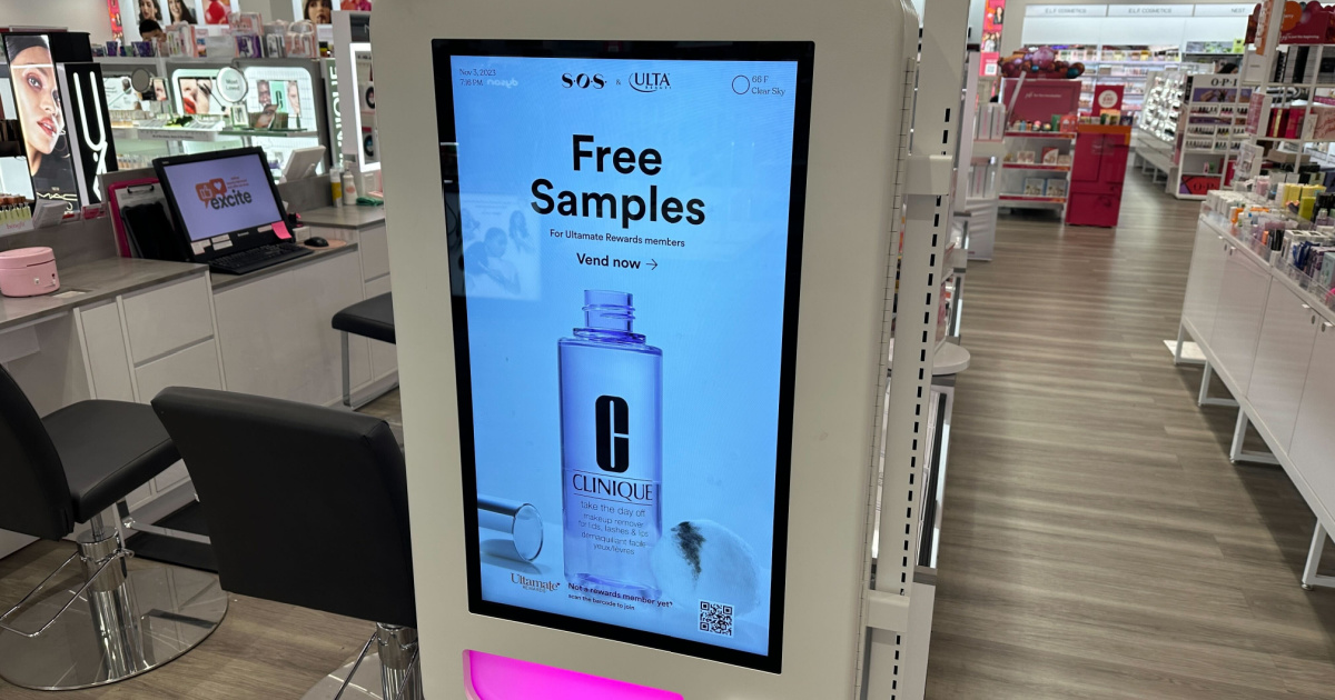 New ULTA Beauty Sample Kiosks at Select Stores Is There an ULTA