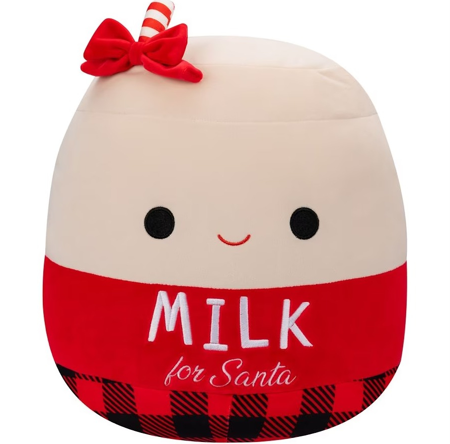 Squishmallows Milk for Santa Squish Inch