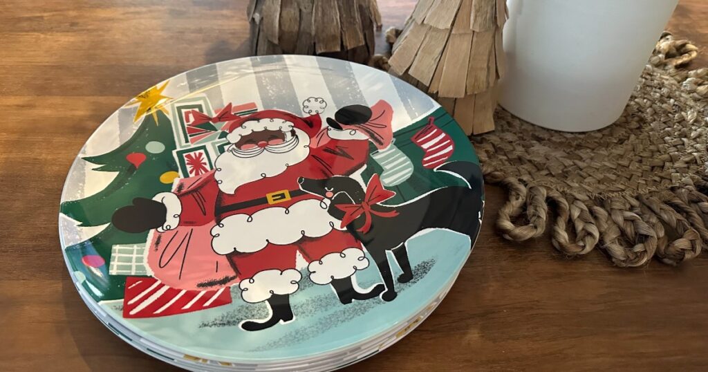 St Nicholas Square® Merry Merry pc Dinner Plate Set