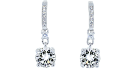 catechloe valerie silver earrings