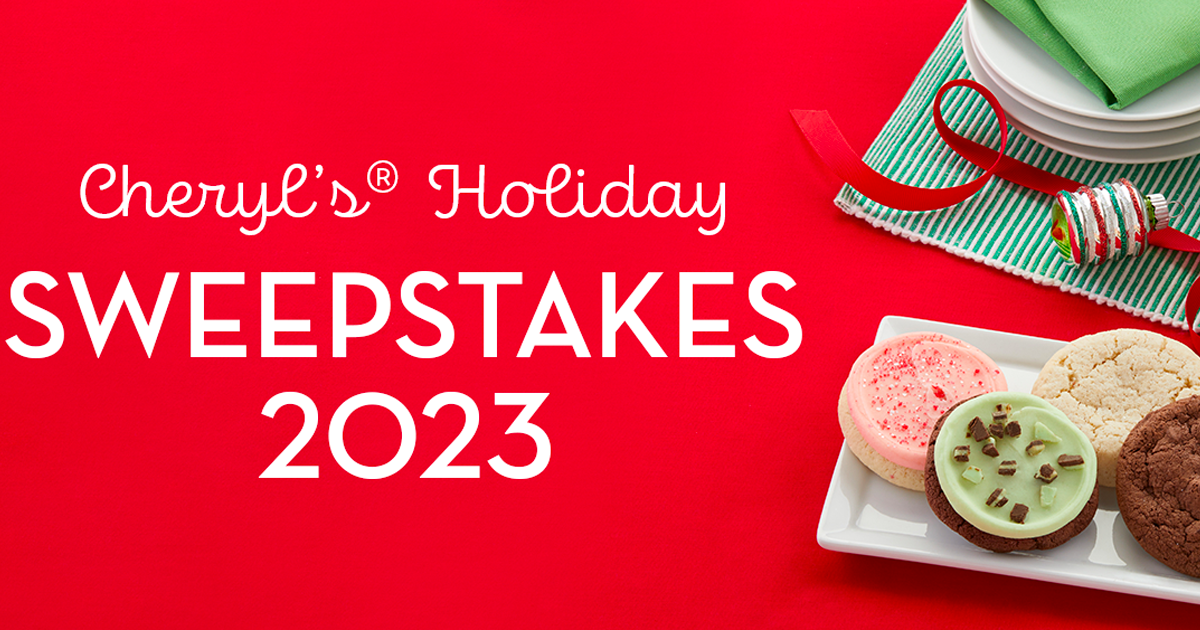 Cheryl’s Cookies Holiday Flavors Sweepstakes The Freebie Guy®
