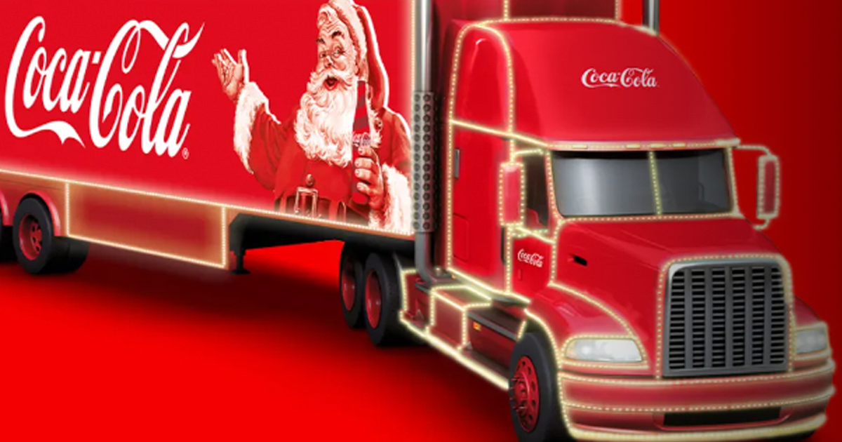 The Coca‑cola Holiday Caravan Is Coming To Town Free Santa Pictures