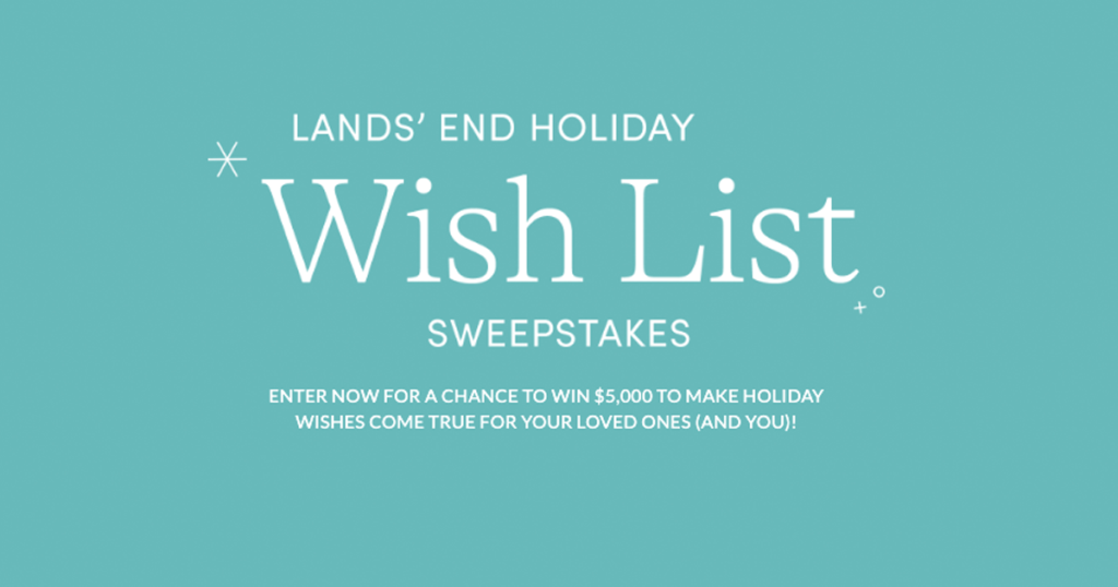 lands end holiday wish list