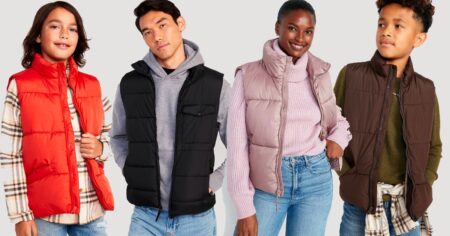 old navy puffer vest