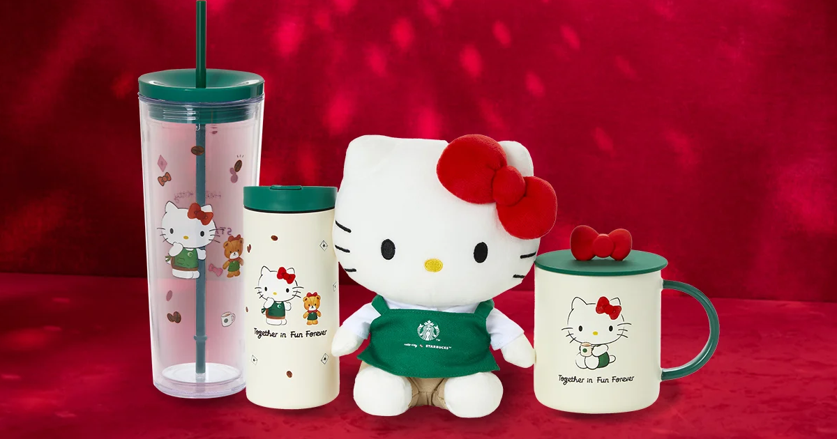 starbucks hello kitty