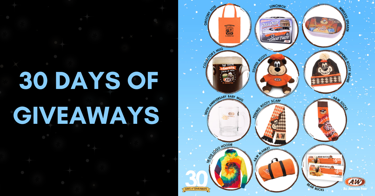 30 Days of Giveaways