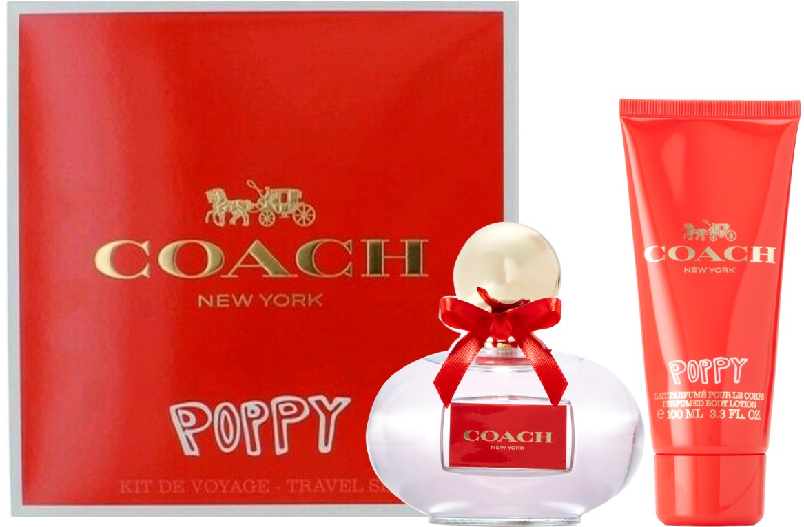 Coach Poppy Perfume for Women Piece Gift Set