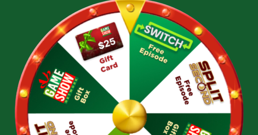 Game Show Network Days of Christmas Instant Win Sweepstakes