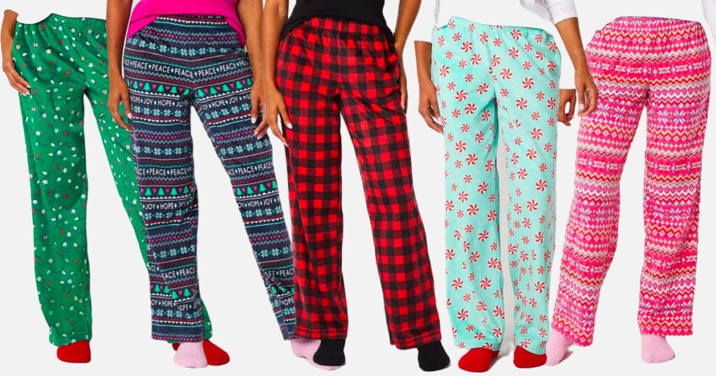 PAJAMA PANTS AND SOCKS