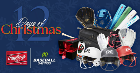 Rawlings BaseballSavingss Days of Christmas Sweepstakes