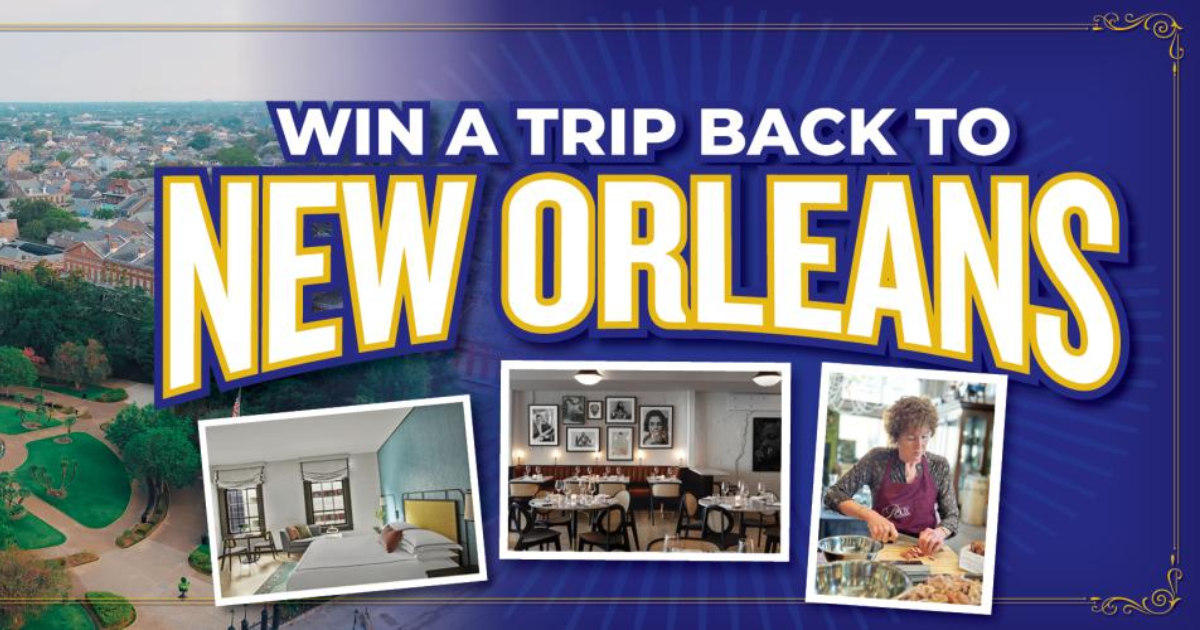 Sugar Bowl 24 Come Back to New Orleans Sweepstakes The Freebie Guy®