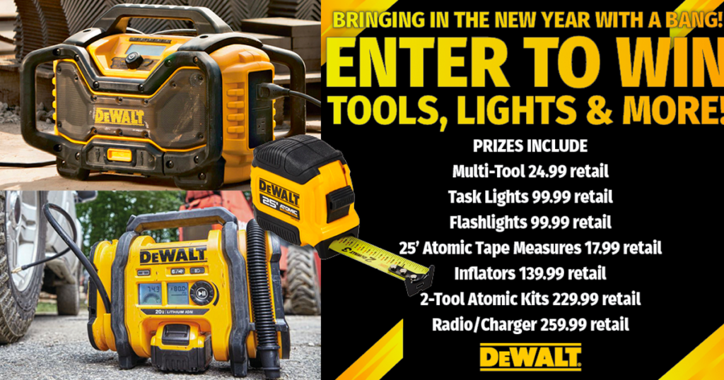 dewalt prizes