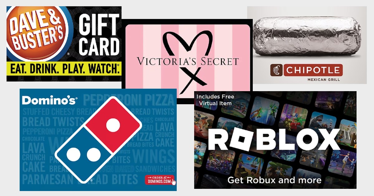 25 Gift Cards Only 21.25 at Staples! Includes Panera, Dominos